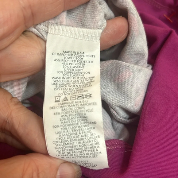 Prana USA Solana Convertible Halter Strapless Dress Geometric Magenta Large. - Picture 5 of 9